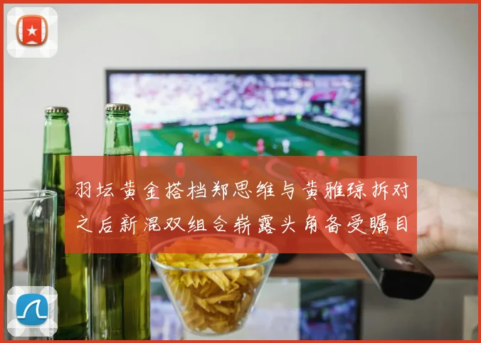 羽坛黄金搭档郑思维与黄雅琼拆对之后新混双组合崭露头角备受瞩目